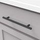 thumbnail image 3 of Tirador de barra Hickory Hardware 160 mm acabado negro mate, 3 of 3