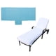 thumbnail image 1 of 2x Funda Para Silla De Playa Funda De Toalla Para Chaise De Salón De Algodón Para Piscina Con Almacenamiento, 1 of 1