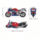 thumbnail image 2 of Moto Honda CBR900RR Fireblade Escala 1:18 - Welly, 2 of 5