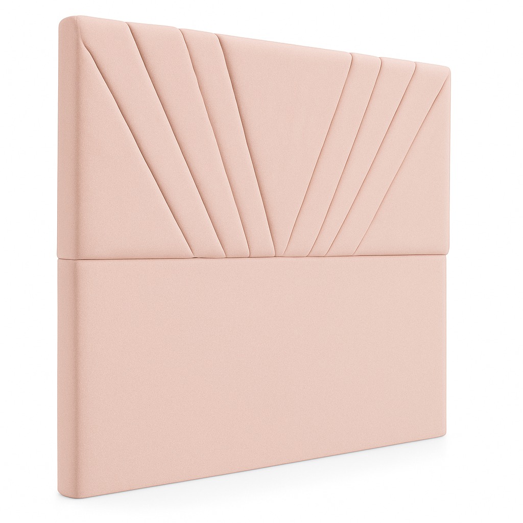 Ethan Desing - Respaldo De Cama 1 Plazas Palo Rosa Siena