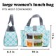 thumbnail image 5 of Bolsa de almuerzo Fit & Fresh 25 cm Aqua aislada e impermeable, 5 of 7