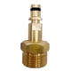 thumbnail image 4 of 2 Adaptador de manguera de limpiador a presión Conector rápido duradero Adaptador de manguera de arandela de cobre para K Kit de reemplazo Vehículos P, 4 of 5