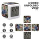 thumbnail image 3 of Erling Haaland-theme 7 colors Alarm Clock Digital LED Alarm Clock Gifts for kids friends family, 3 of 6