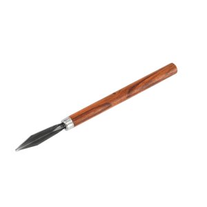 Magideal - Cuchillo De Tallado Portátil, Modelado De Escultura Afilada, Acero Inoxidable, Herramienta De Tallado Culinario Portátil Para Grabado De Alimentos , En Forma De V