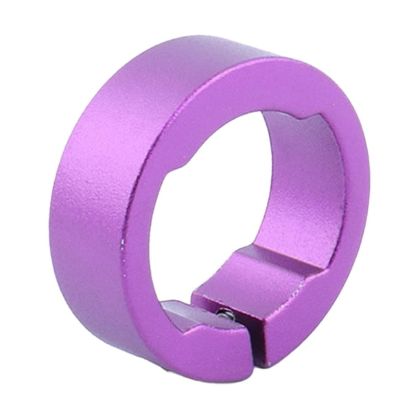 Tapas De Extremo Para Manillar De Bicicleta, Bloqueo De Abrazadera, Bucle, Empuñaduras De Bicicleta, Bucle De Bloqueo, Color Morado