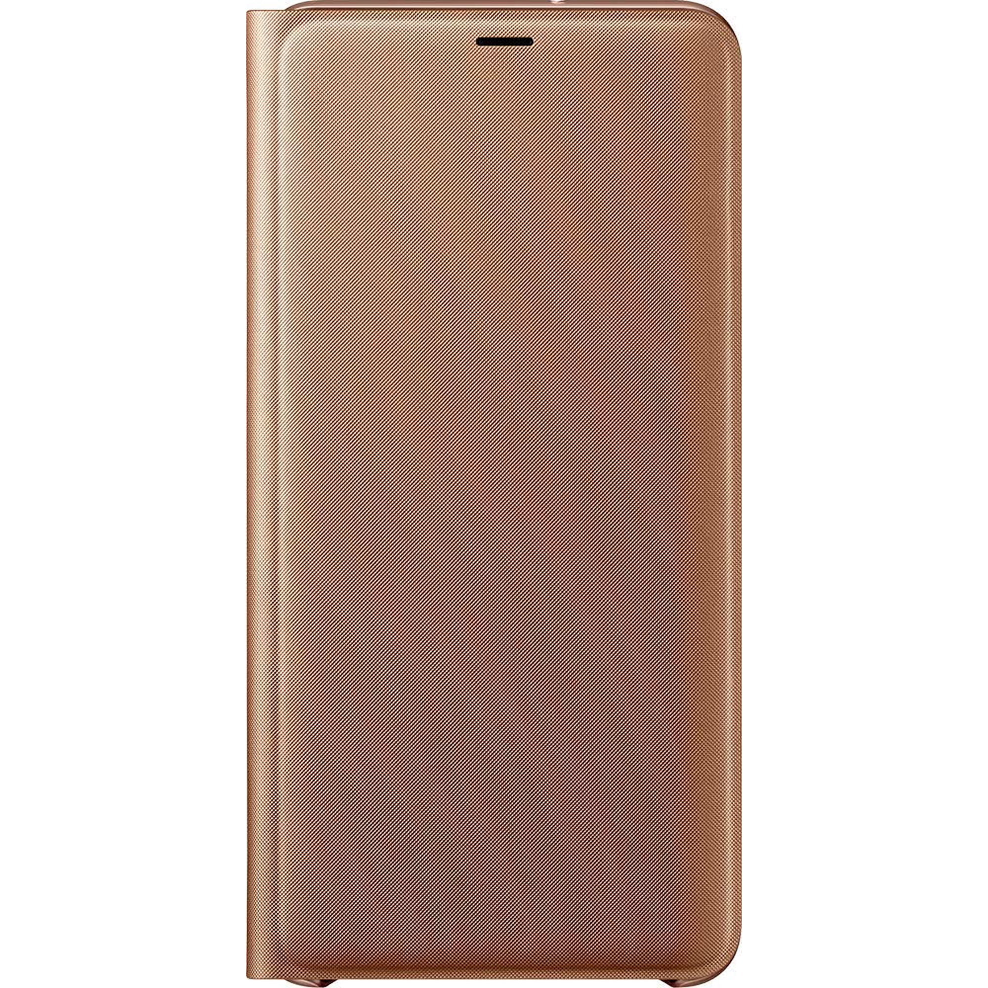 Funda Cartera Folio Samsung Galaxy A7 2018 Dorada