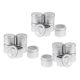 thumbnail image 5 of Lata redonda de aluminio 18pcs, tarro, botella, lata, contenedor de almacenamiento con tapa de tornillo, 5 of 5