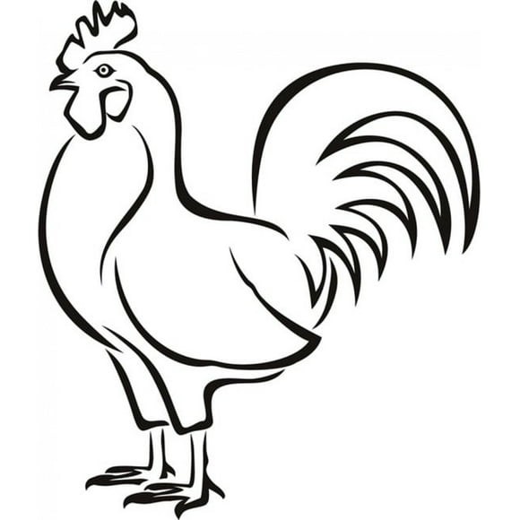 Decomural Chicken Farm Bird Animals WS-17611