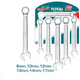 thumbnail image 1 of Set Juego De Llaves Punta Corona 6 Piezas Total Tht102266, 1 of 3