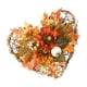 thumbnail image 2 of Corona De Calabaza De Cosecha En Forma De Corazón Para Bodas, Decoración De Pared, Corona Artificial De Halloween, 2 of 3