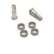 thumbnail image 1 of Eje De Rueda Delantera RC Con Cojinete Para Reemplazo De Coche Modelo WPL D12, Plateado, 1 of 3