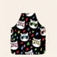 thumbnail image 1 of 1pc Polyester Cartoon Cat And Dog Apron, Adjustable Oil & Stain Resistant Halter Apron For Chef Gardening Cooking Baking Florist Shop Painting Pinafore Barista, Bib Overalls, 1 of 3