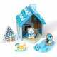 thumbnail image 1 of Set de juego: Casa de pan de jengibre de madera con diseño de Melissa & Doug Winter Frost, 1 of 9