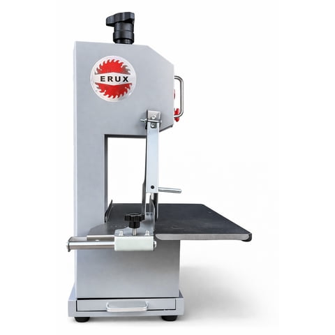 Erux - Sierra Cortadora De Carne Y Hueso 650W F120 Alta Precisión Uso Profesional Y Comercial