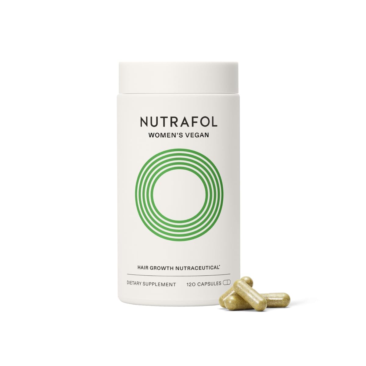 Suplementos Para El Crecimiento Del Cabello Nutrafol Women'S Vegan 1 Mes