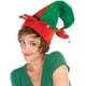 thumbnail image 1 of Sombrero de duende de fieltro verde con cascabeles (paquete de 12), 1 of 1