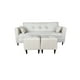 thumbnail image 3 of Sofa 2 Cuerpos + Dos Puff Tela Beige 140x80x90, 3 of 4