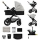 thumbnail image 1 of Coche Travel System Moov 2 XL 3 en 1 Gris + Base Isofix, 1 of 2