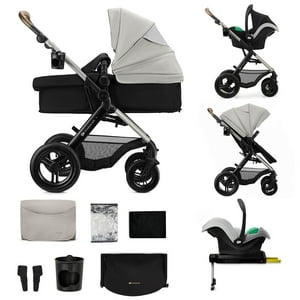 Kinderkraft - Ts Moov2 Xl Air 3 En 1 Grey + Base Isofix