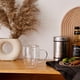 thumbnail image 5 of Set de 2 Tazas de Café Mug Vidrio de Doble Pared de 16 Onzas con Asa Meway, 5 of 6
