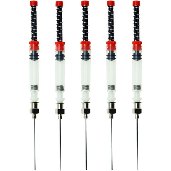 Asvine 5 Pack Fountain Pen Ink Syringe Filler, Spring Converter