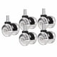 thumbnail image 2 of Ruedas Giratorias Para Silla De Oficina De Servicio Pesado 5 Piezas Giratorias 360 Para Muebles Negro A, 2 of 5
