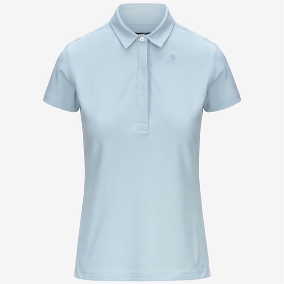 Polera K-Way Women Amedea Pique Blue Baby