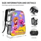 thumbnail image 2 of PINKFONG Mochila transparente temática, resistente y duradera, bolsa see-through para trabajo, deporte, universidad y viaje, 31 × 43 cm, 2 of 6