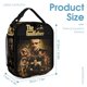 thumbnail image 2 of El Padrino-theme Lunch Box Lunch Bag Insulated Reusable Lunch Tote Bag Cooler Tote Bag For Men Women gifts 20*11*27cm, 2 of 6