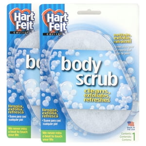 Esponja Ovalada Exfoliante Hartfelt Paquete De 2