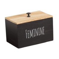 Bothyi - Contenedor De Cápsulas De Detergente, Contenedor De Pelusas, Organizador Con Tapa, Dispensador De Perlas De Detergente, Color Negro