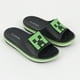 thumbnail image 2 of Sandalia Slide Niño Negro Creeper Minecraft, 2 of 4