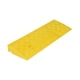thumbnail image 1 of Almohadilla de rampa de umbral resistente para uso doméstico, antideslizante, ideal para bricolaje, para autos, cortacéspedes, vehículos recreativos y Amarillo, 1 of 5