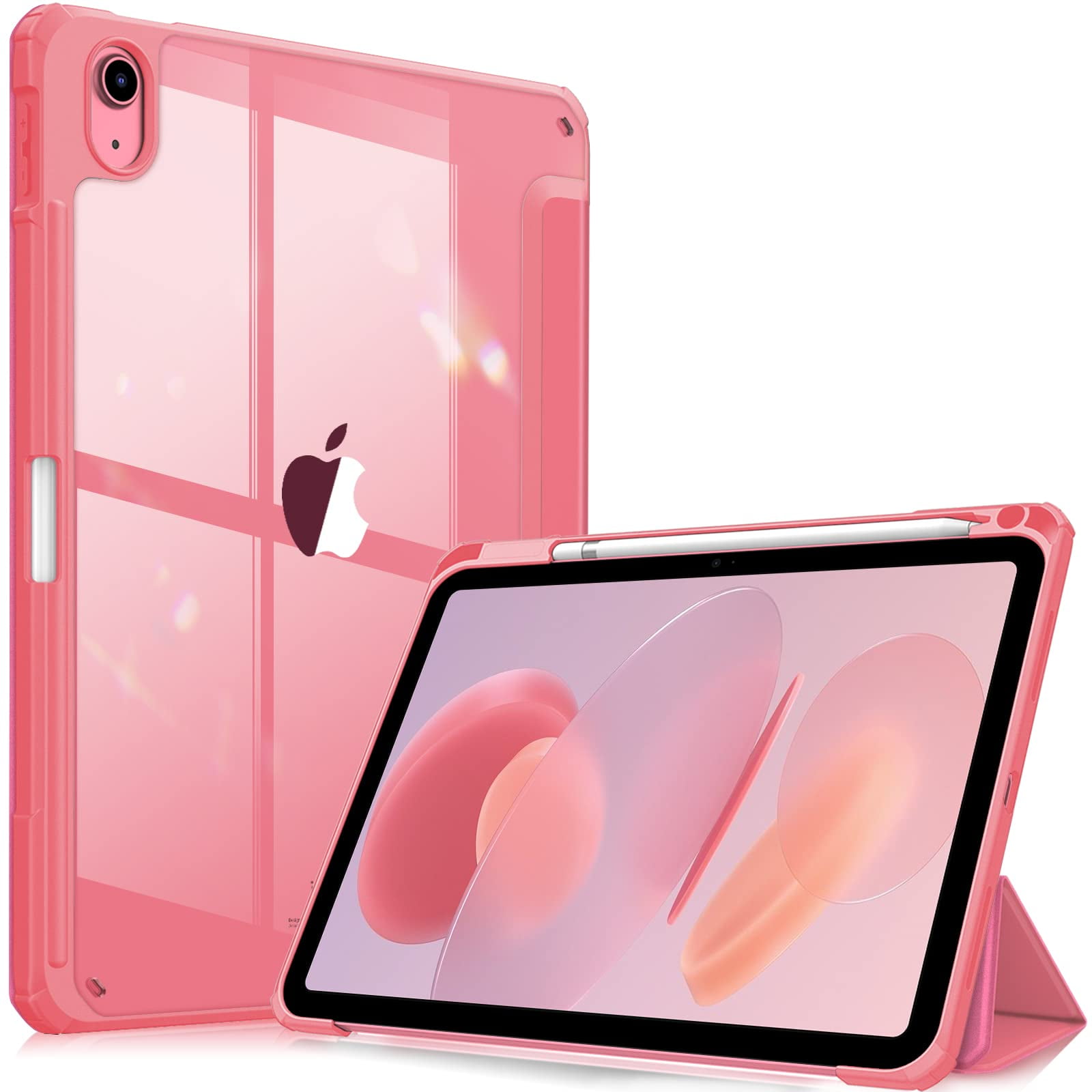 Funda Fintie Hybrid Slim Para Ipad 10th Gen 10.9" 2022 Rosa
