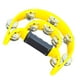 thumbnail image 2 of Pandero Musical Media Luna Hendrix Amarillo 20x20 cm, 2 of 6