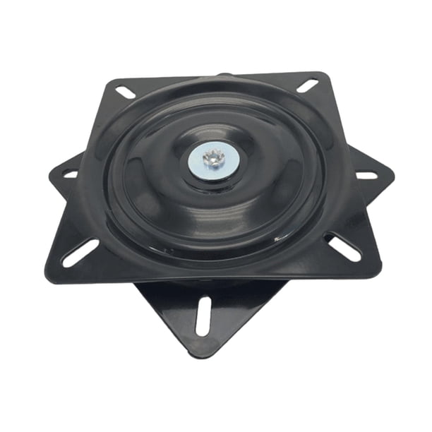 Reemplazo giratorio para taburete de bar, base giratoria para silla, base giratoria para asiento de acero, placa de montaje giratoria para taburete de 7 pulgadas