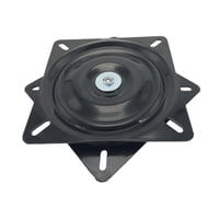 Magideal - Reemplazo Giratorio Para Taburete De Bar, Base Giratoria Para Silla, Base Giratoria Para Asiento De Acero, Placa De Montaje Giratoria Para Taburete De 7 Pulgadas
