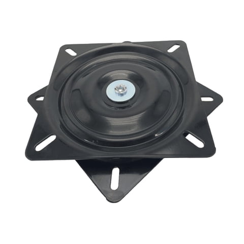 Magideal - Reemplazo Giratorio Para Taburete De Bar, Base Giratoria Para Silla, Base Giratoria Para Asiento De Acero, Placa De Montaje Giratoria Para Taburete De 7 Pulgadas