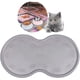 thumbnail image 2 of Tapete de alimentación para mascotas, tapete para comida y agua para perros y gatos, flexible y fácil de limpiar, tapete antideslizante e impermeable para comederos y bebederos de perros, caucho no tó, 2 of 7