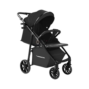 Coche De Paseo Con Posa Vaso 4 Años Iron Negro Lubabycas