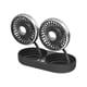 thumbnail image 4 of Ventilador De Refrigeración De Coche Dispositivos Duraderos De Doble Cabezal Ventilador De Coche Para Vehículos RV SUV Negro, 4 of 5