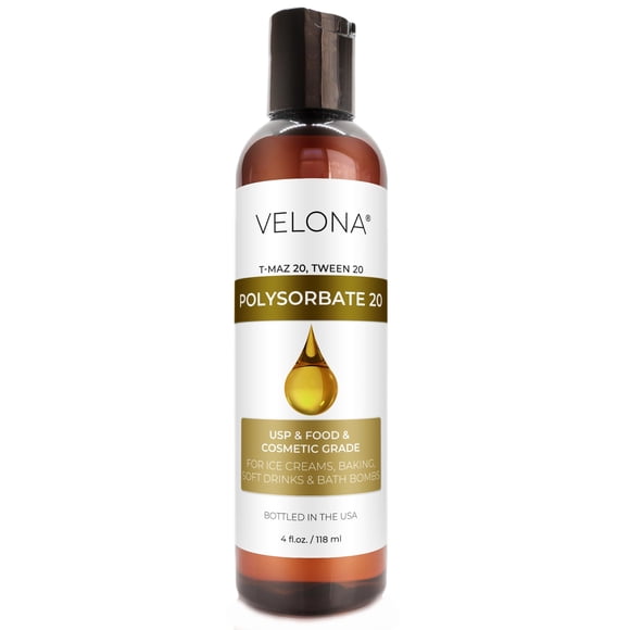 Polysorbate 20 Velona 118 ml Alimentación y Cosmética USP