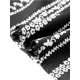 thumbnail image 5 of Agnes Orinda Blusa de Mujer Talla Grande Cuello Redondo Manga Corta a Rayas Elegante Casual Moda Camiseta 4X Negro, 5 of 6