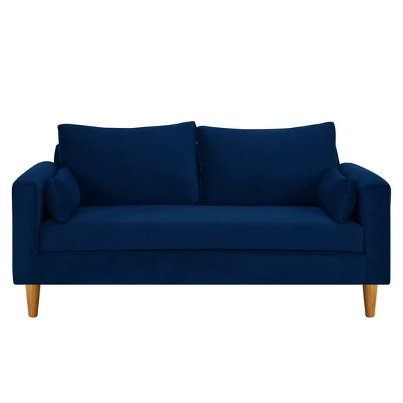 Sofa Sky 3c Felpa 04 Azul Marino