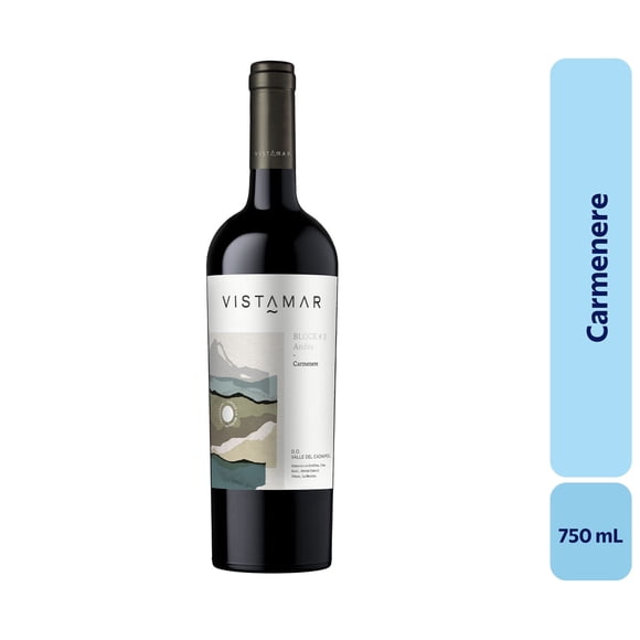 Vino Carménère Botella, 750 mL