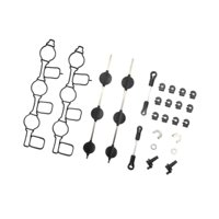 Magideal - Juego De Reparación De Aletas De Remolino De Colectores De Admisión 059129712 Para A4 A6 Q7 Accesorios Para Automóviles De Alto Rendimiento Fácil 24 Piezas