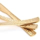 thumbnail image 2 of Juego de cubiertos Nervure Gold Plastic 300 piezas (100 tenedores, 100 cuchillos, 100 cucharas), 2 of 9