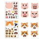 thumbnail image 3 of 16pcs/set Children DIY Puzzle Sticker, Funny Make Animal Face Assemble Jigsaw Stickers Kids Early Education Toy Boys Girls Gift Party Favor, 3 of 4