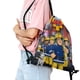 thumbnail image 2 of Sam el Bombero Mochila de Cuerdas para Deportes y Gimnasio, Bolsa de Cuerdas Resistente al Agua, Bolsa Cinch, 30×40cm, 2 of 6