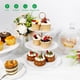 thumbnail image 2 of Expositor para cupcakes TP de 3 niveles de melamina blanca irrompible, 2 of 7